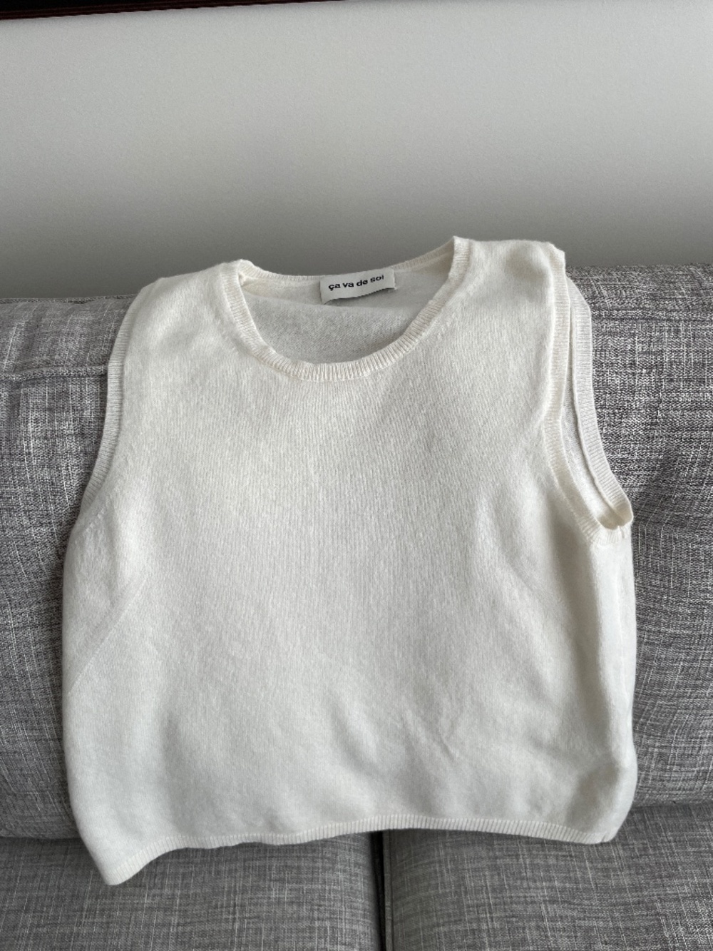 Sleeveless top